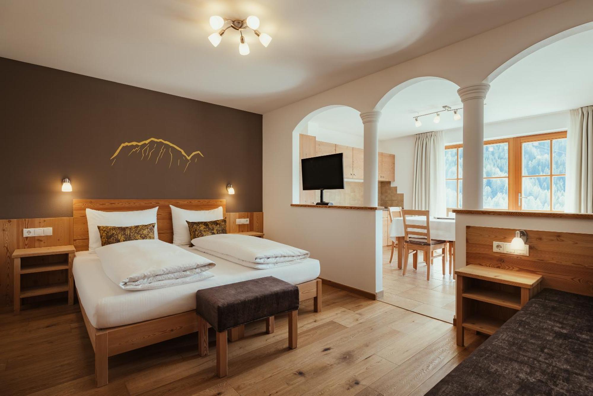 Refugium Laflu Apartments Corvara Buitenkant foto