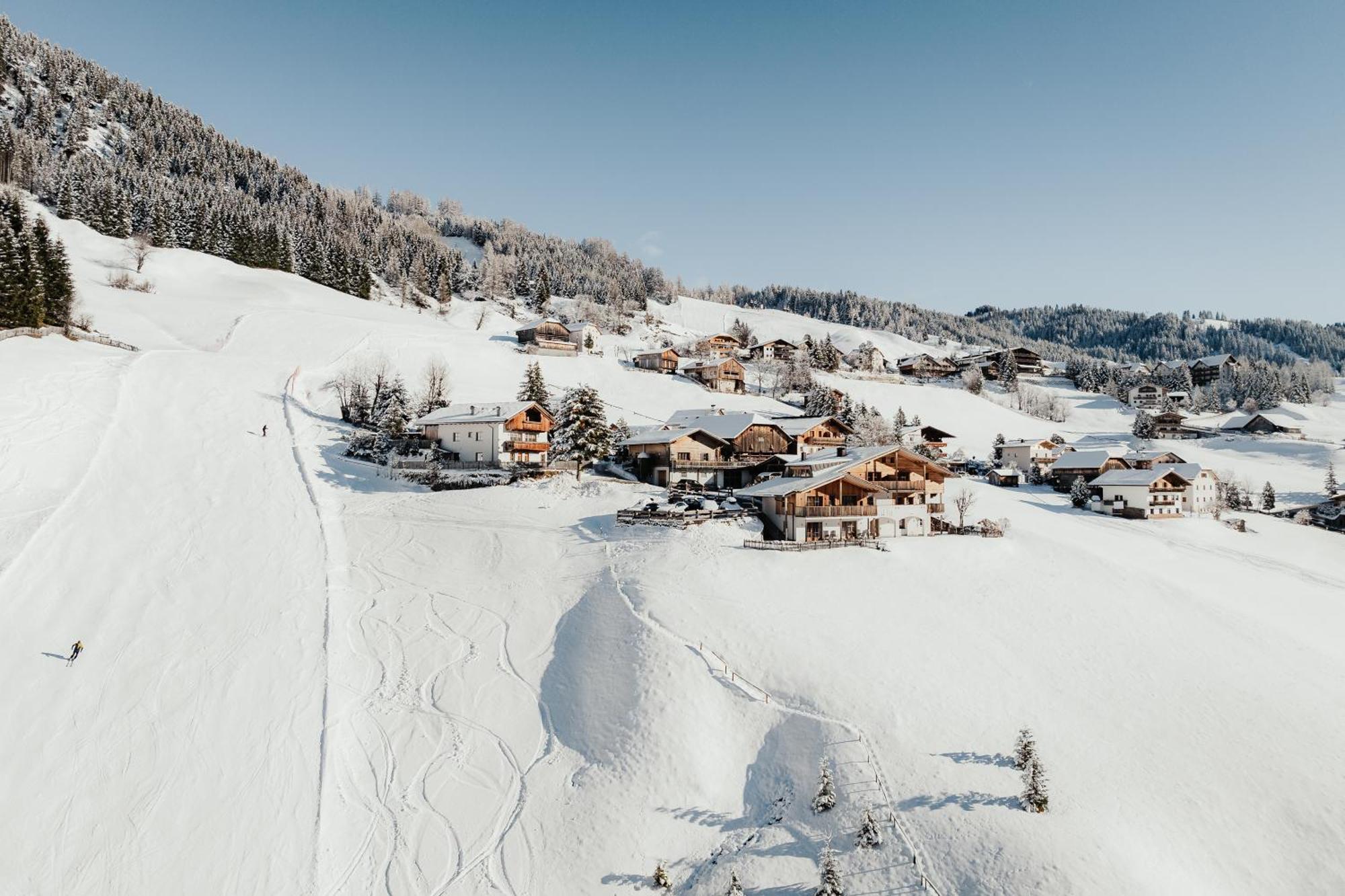 Refugium Laflu Apartments Corvara Buitenkant foto