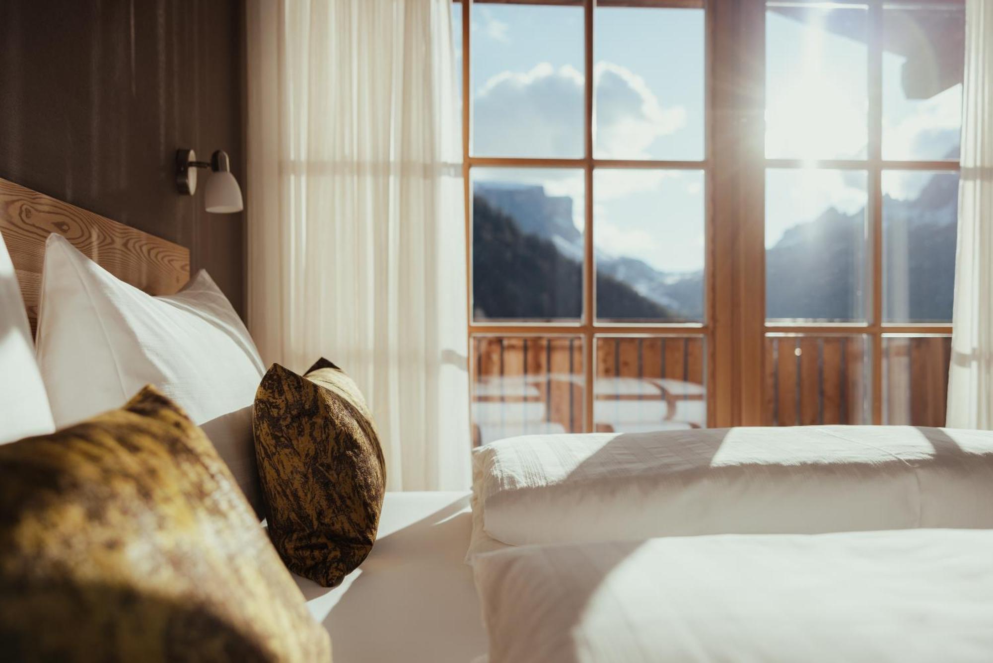 Refugium Laflu Apartments Corvara Buitenkant foto