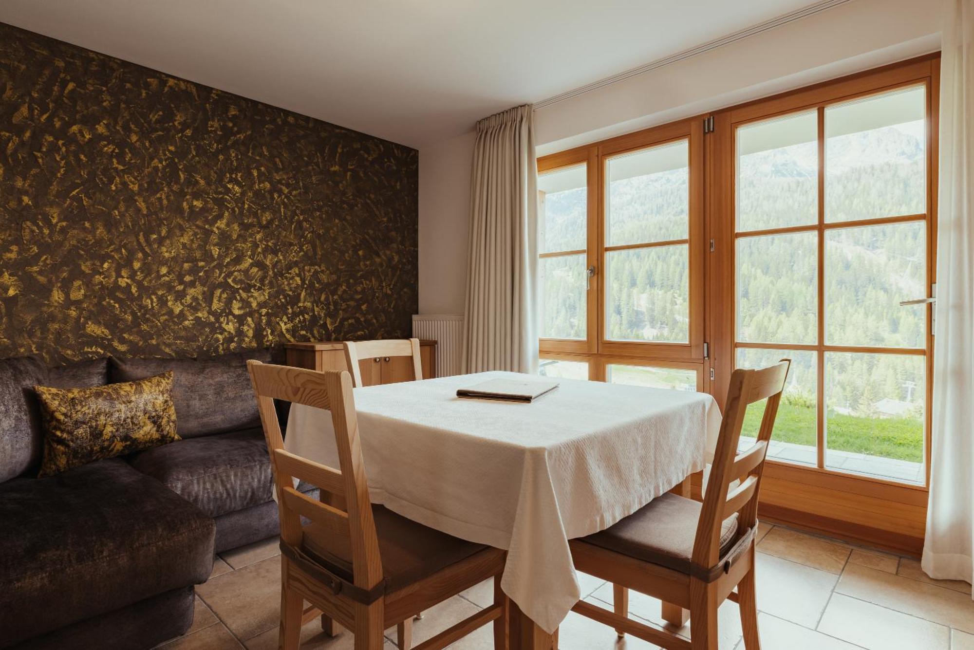 Refugium Laflu Apartments Corvara Buitenkant foto